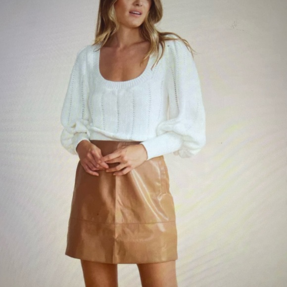 MinkPink pointelle sweater NWT - Picture 2 of 11